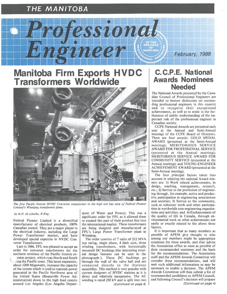 File:1988-02 Manitoba Professional Engineer.pdf